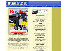 Tablet Screenshot of buslinemag.com